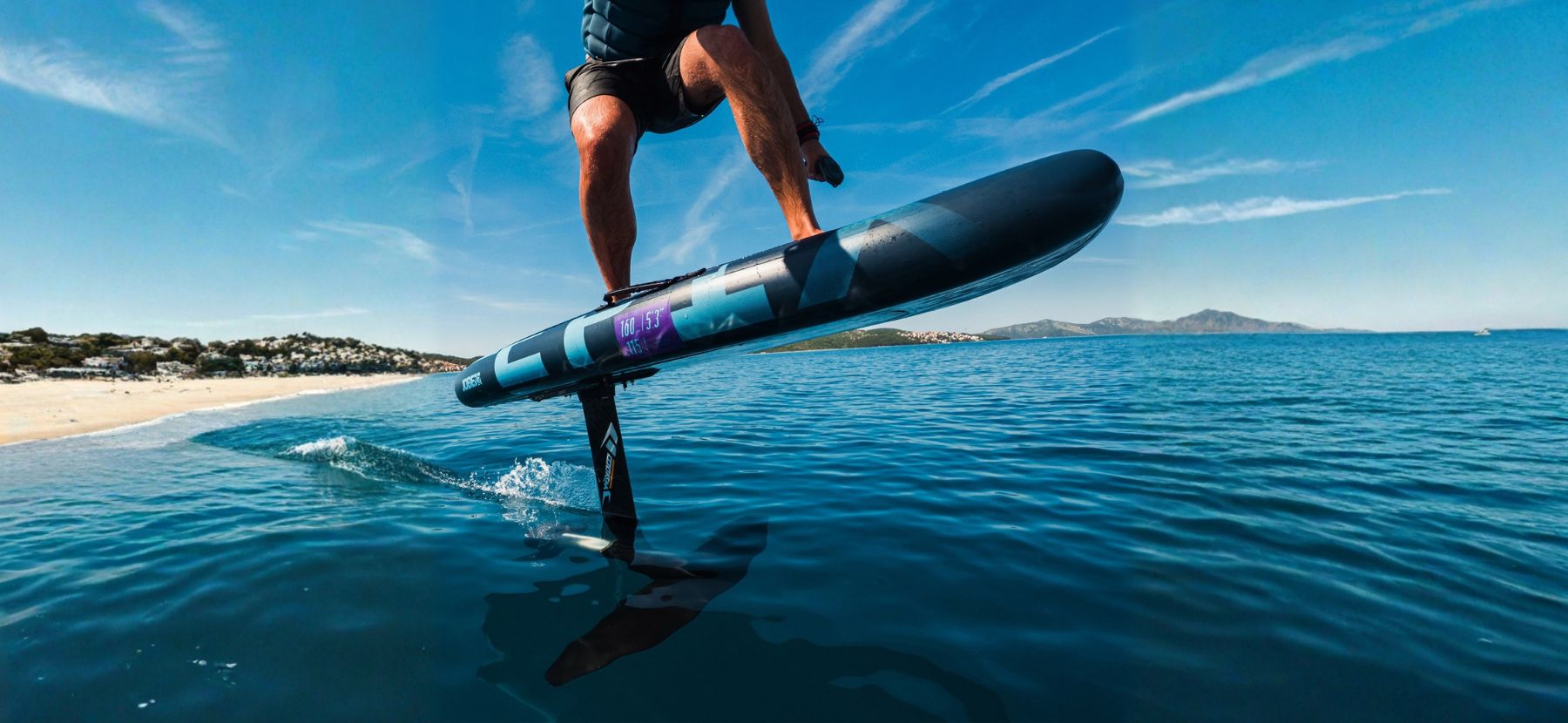 Jobe Gravix wakefoil komplet z učnim plovcem za začetnike